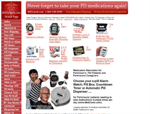 Tablet Screenshot of medclock.com